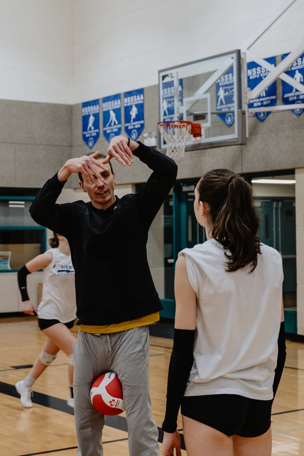 Adam Thompson coaching